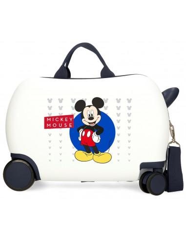 4681062 MALETA INF.ABS 4R.(2 MULTI.) 45CM. MICKEY ENJOY THE